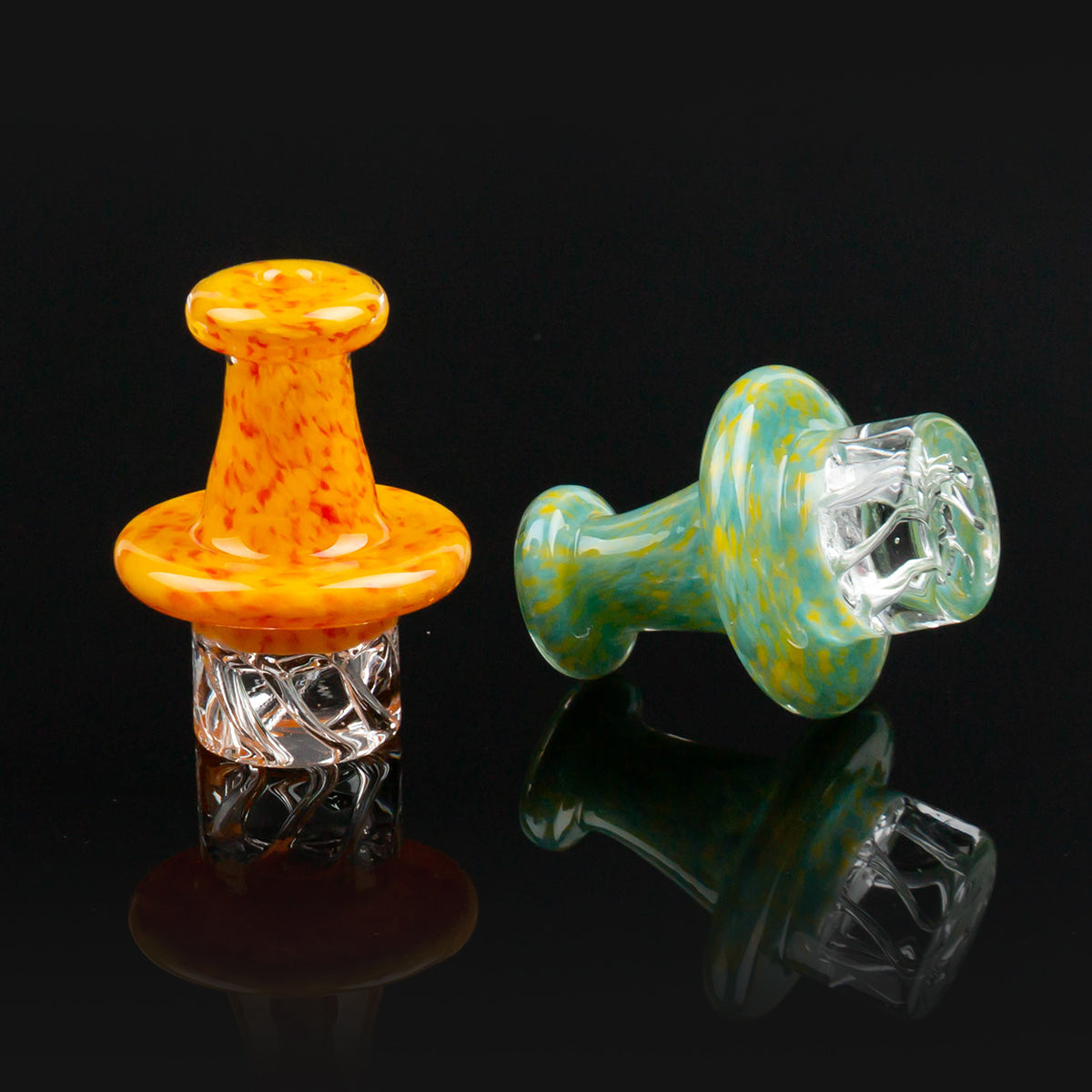 Volcanee Colorful Glass Carb Cap