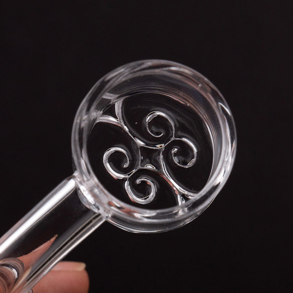 Volcanee New 4 Style Pattern Bottom Quartz Banger 25mm XL banger