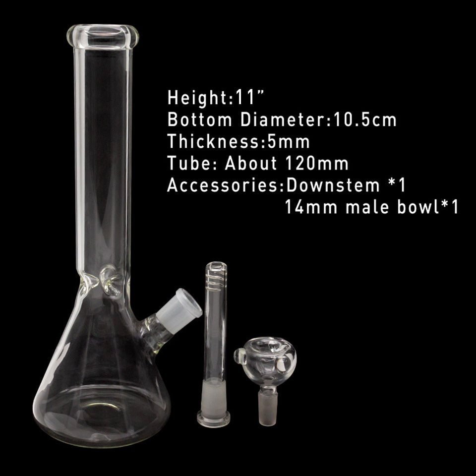 11 inch Glass Beaker Bong H370