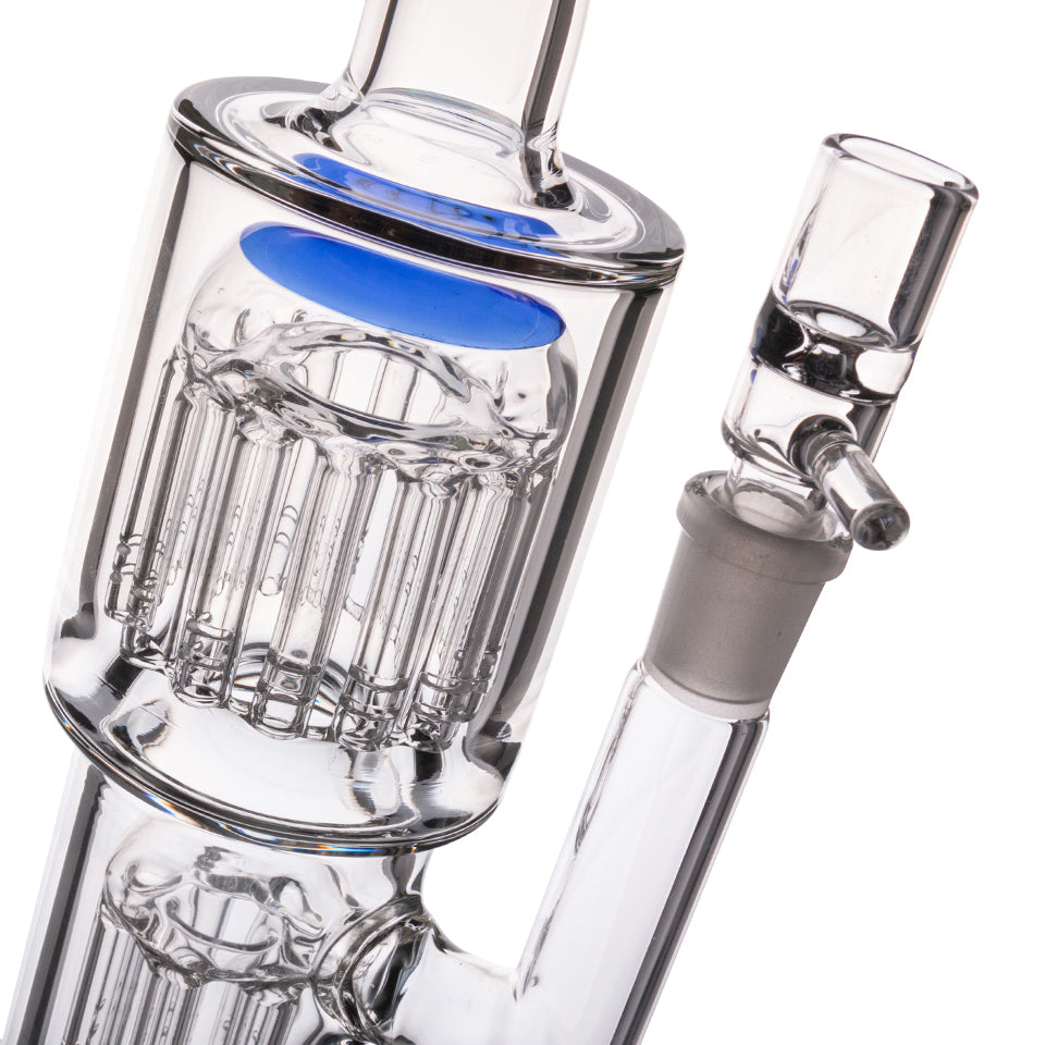 Volcanee 11 inch Glass Water Pipe 5mm Thickness Glass Bong