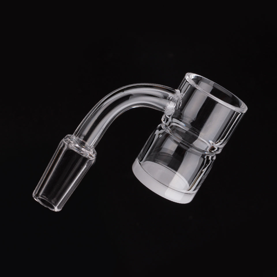 Volcanee Splash Guard Beveled Edge Quartz Banger 4mm Thick Bottom