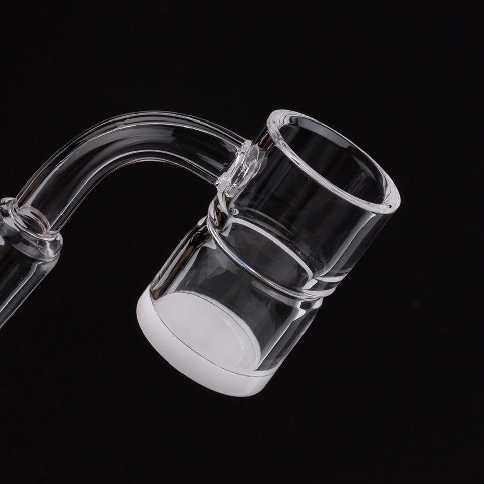 Volcanee Splash Guard Beveled Edge Quartz Banger 4mm Thick Bottom