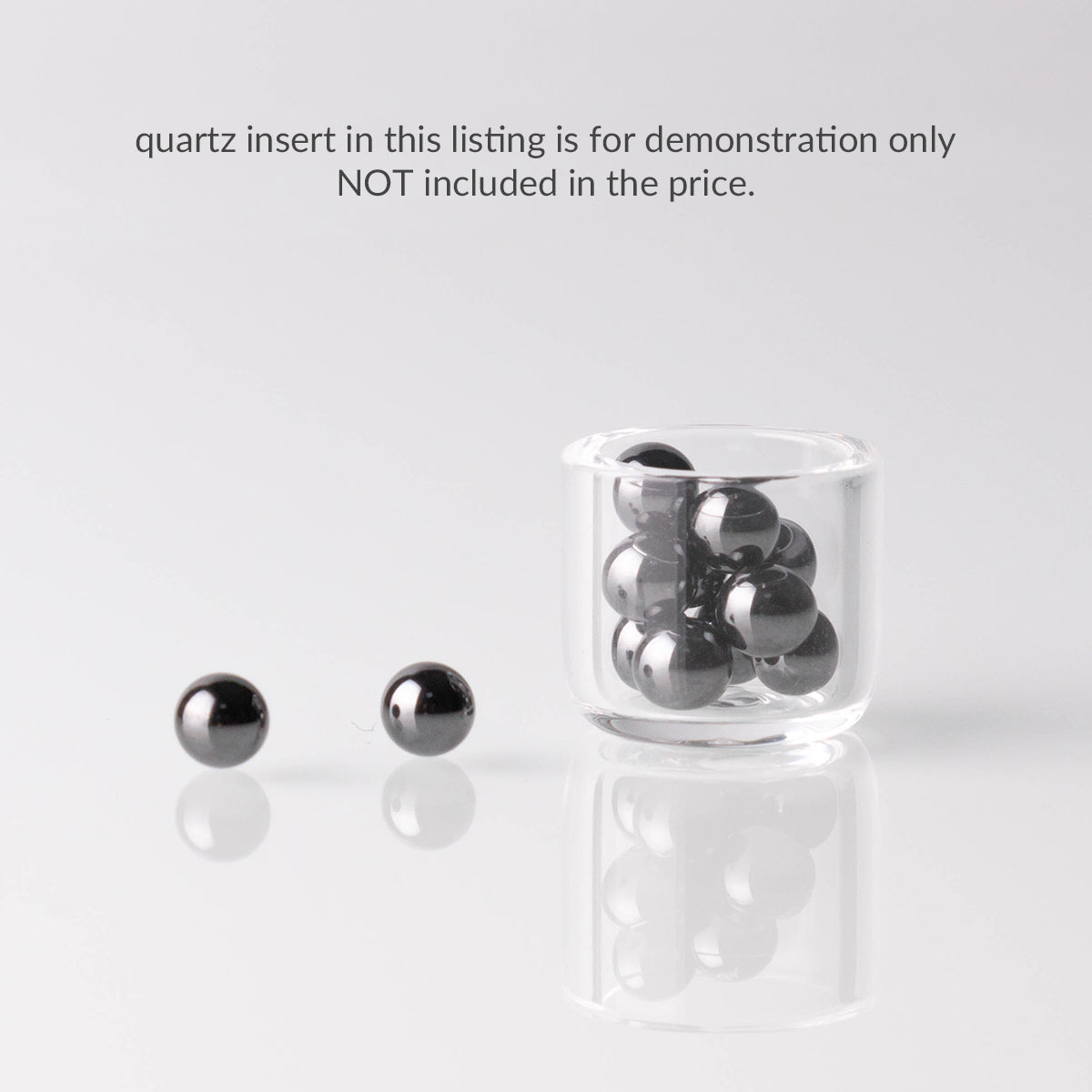 Volcanee 10pcs 5mm Silicon Carbide Sphere Black Sic Ball Terp Pearl