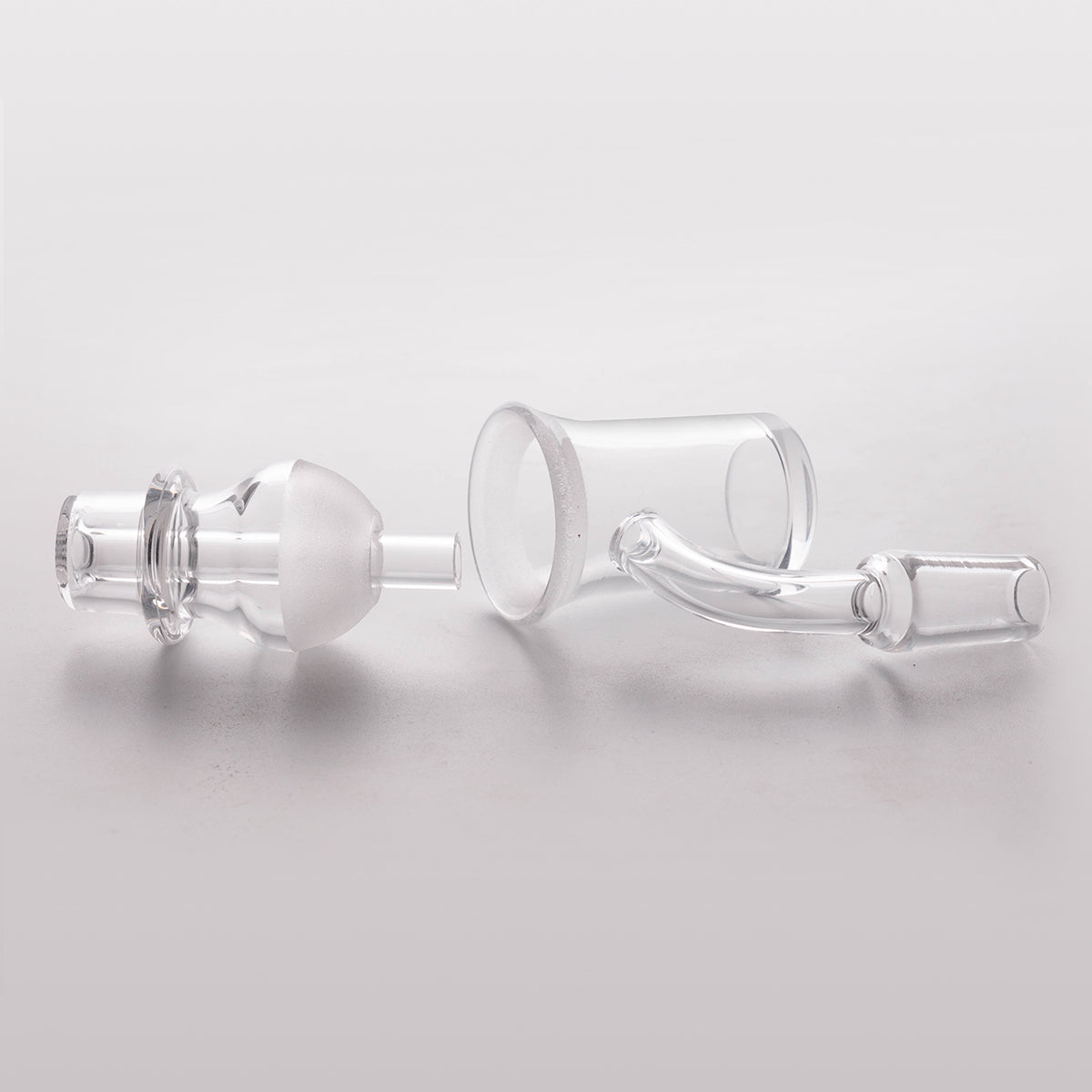 Volcanee 25mm Quartz Banger and Carb Cap set