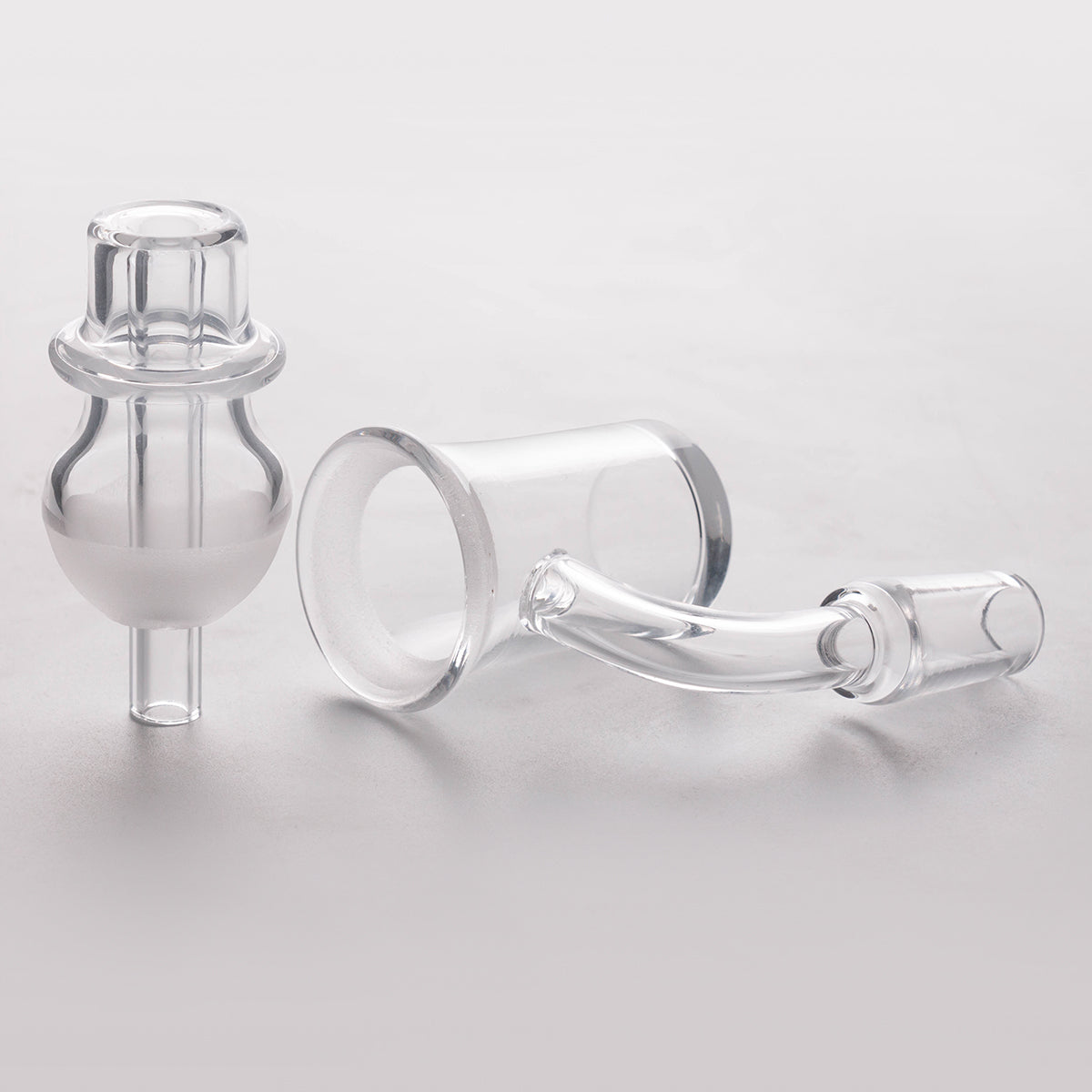 Volcanee 25mm Quartz Banger and Carb Cap set