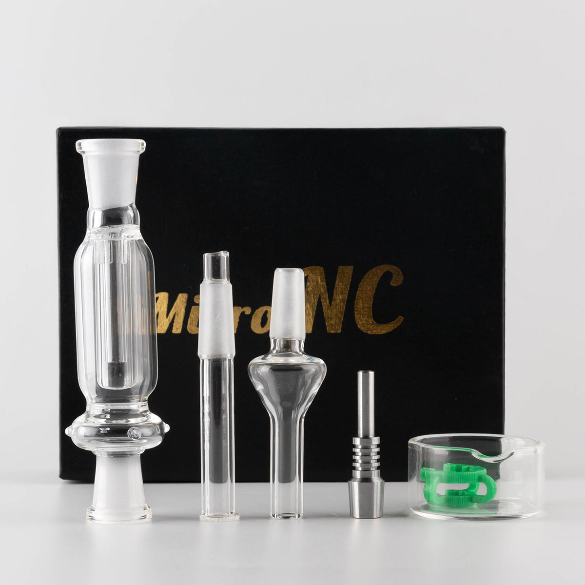 19mm Clear Glass Tip for Nectar Collector -Out-011