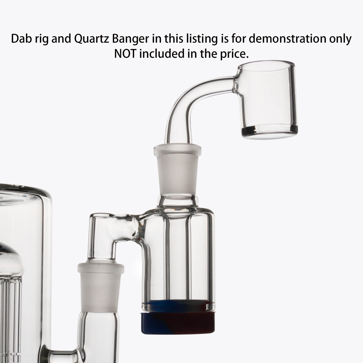 Volcanee Glass Ash Catcher with Silicone Container