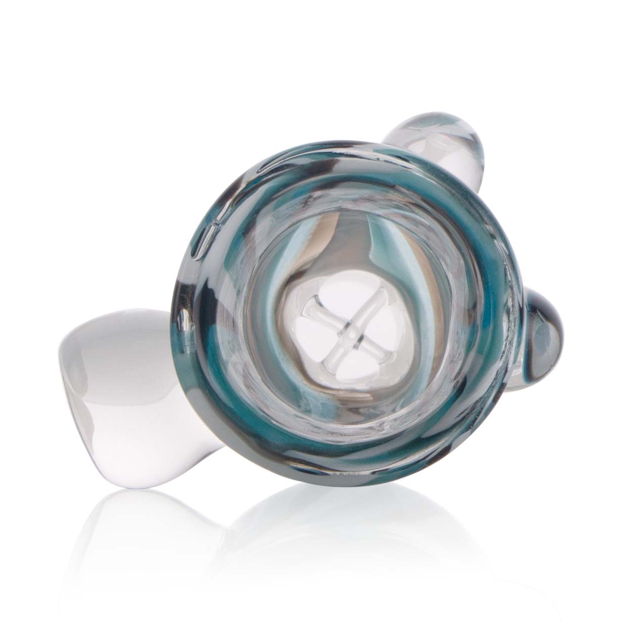 Cross Joint Glass Bowl Piece PT1182