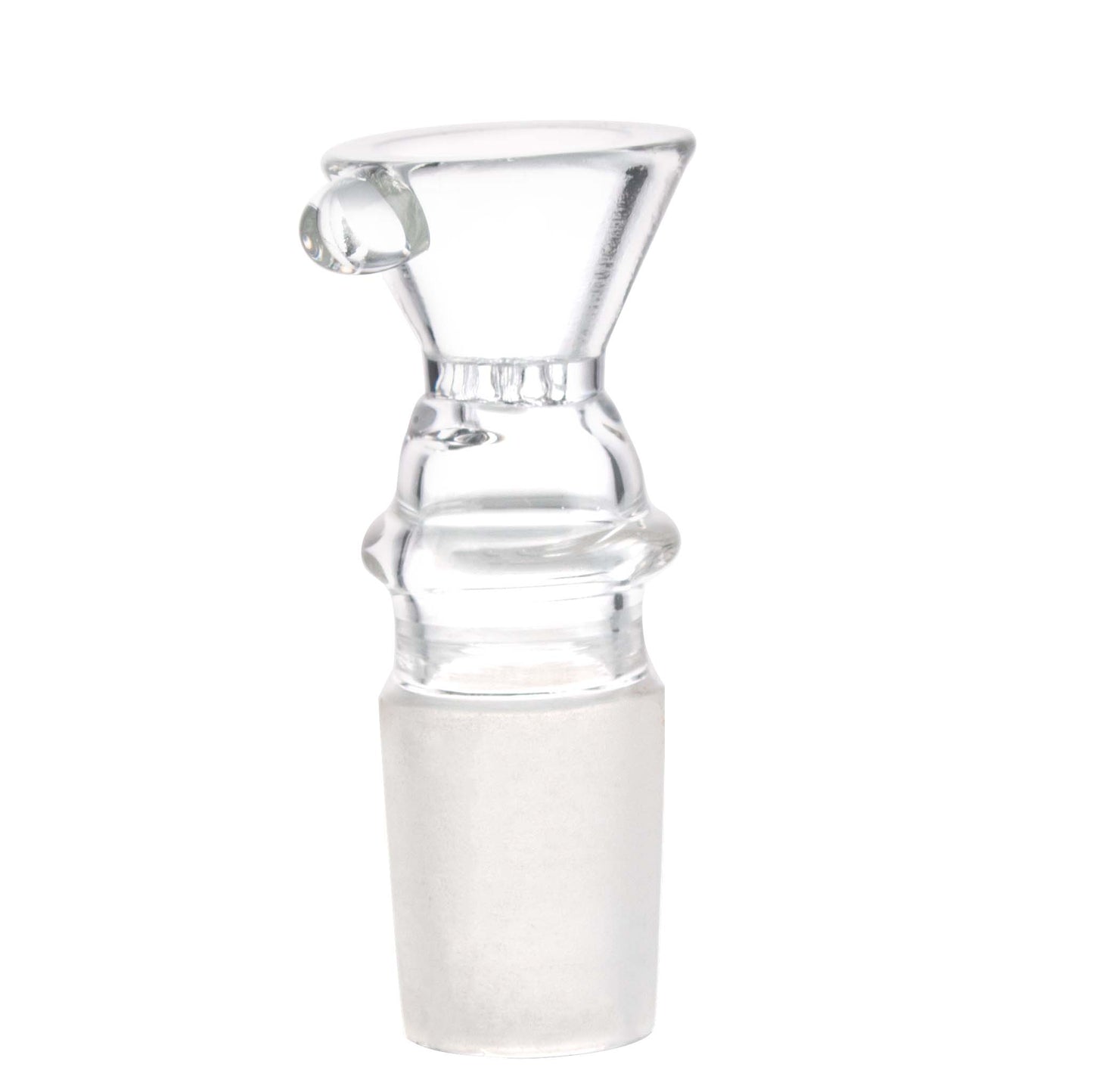 3mm Thick Glass Bowl Piece with Frosted Joint PT199