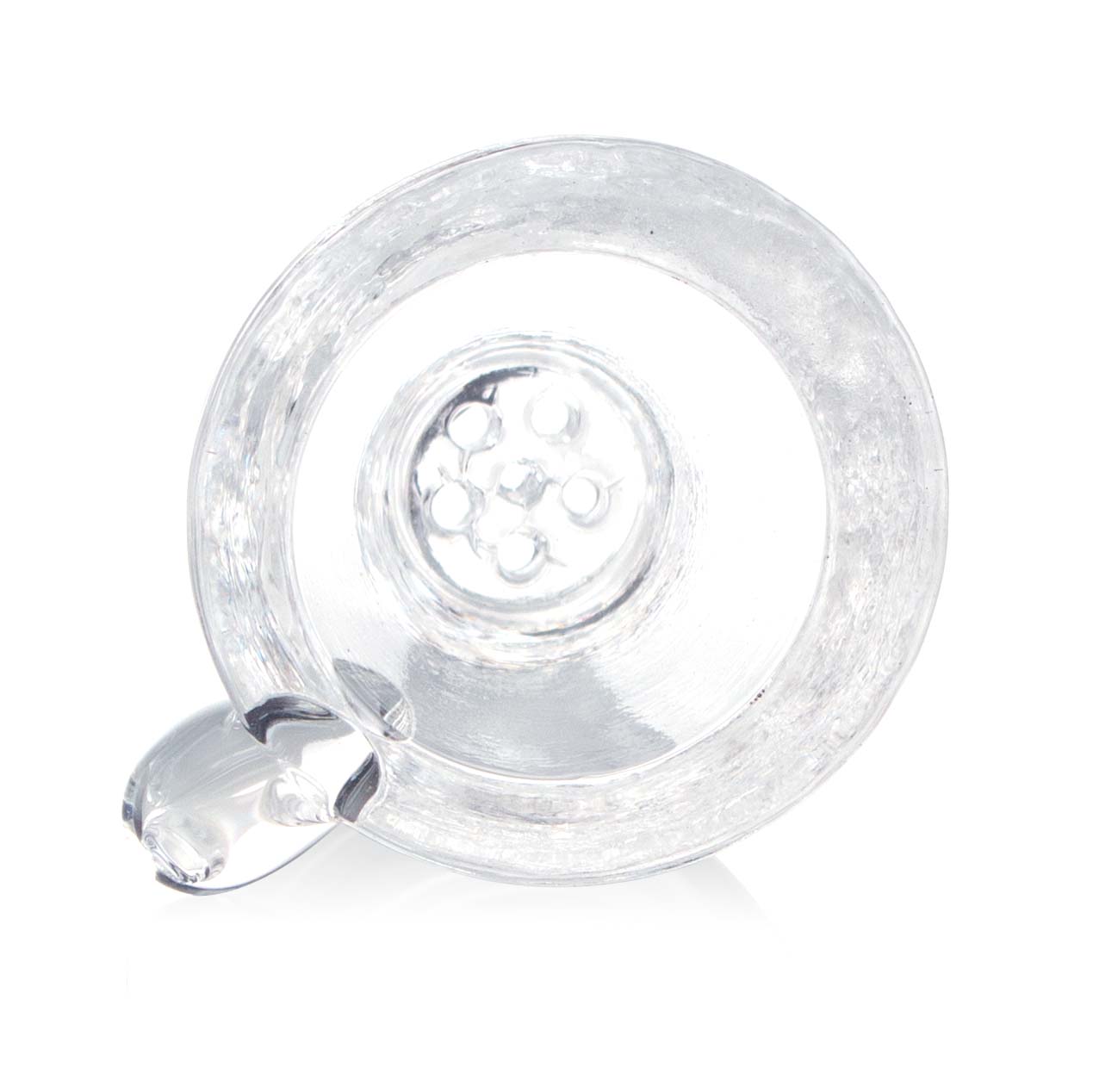 3mm Thick Glass Bowl Piece with Frosted Joint PT199