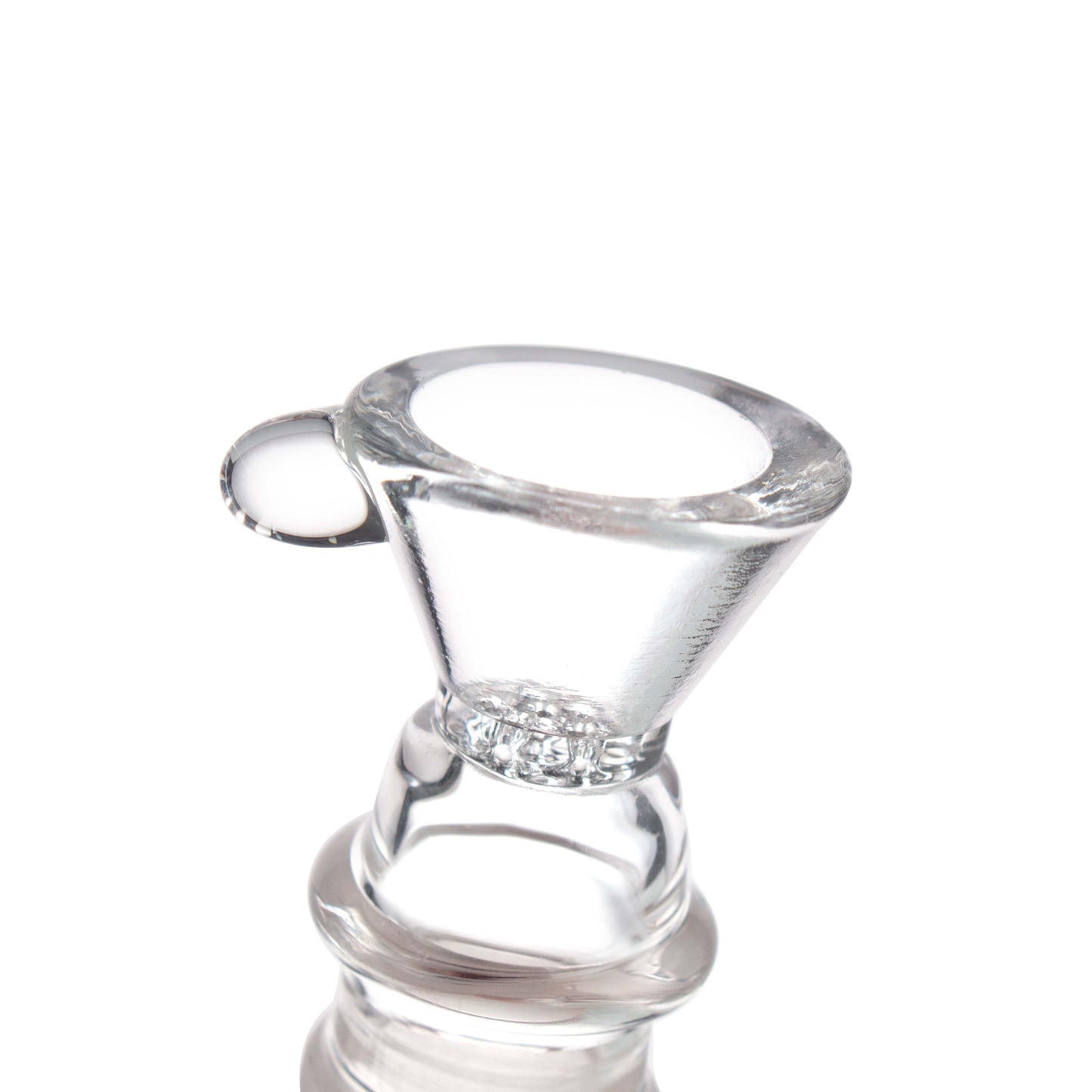 3mm Thick Glass Bowl Piece with Frosted Joint PT199