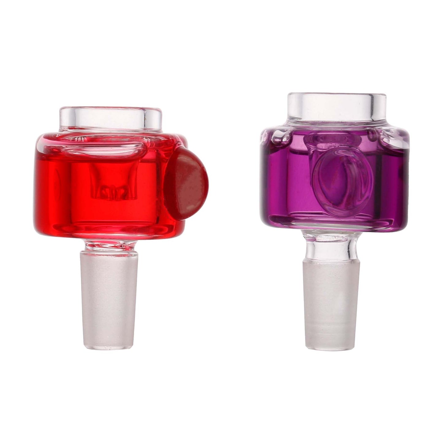 Glycerin Glass Bowl Piece with Frosted Joint YD363
