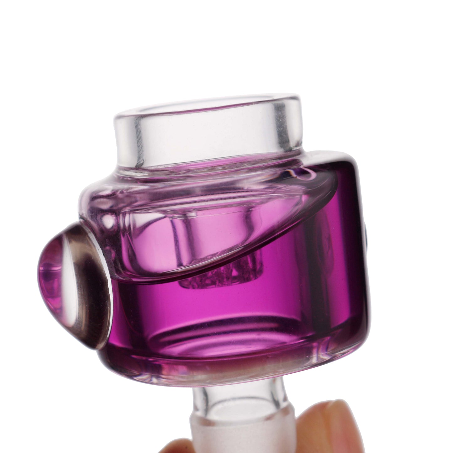 Glycerin Glass Bowl Piece with Frosted Joint YD363