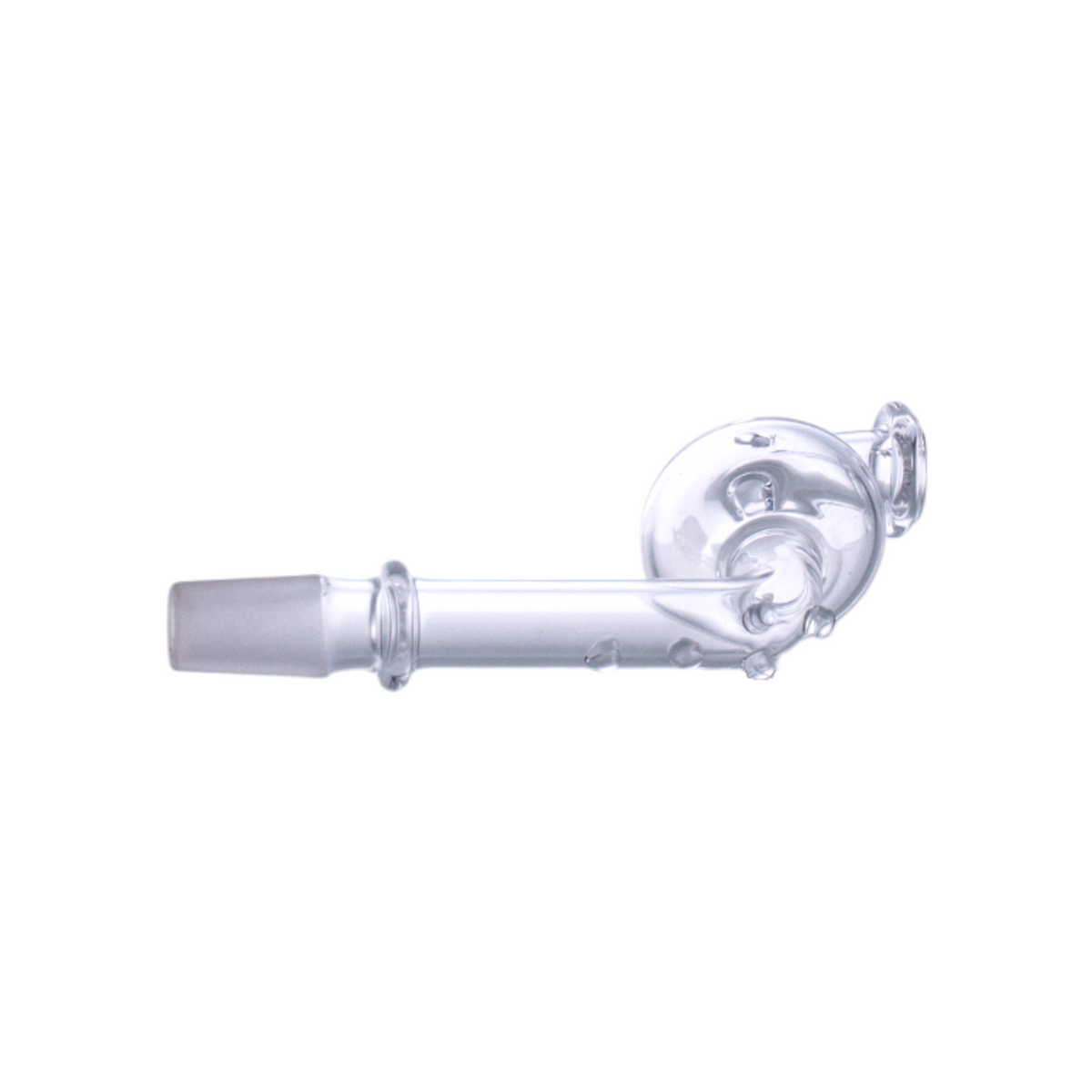 Clear Bowl Quartz Banger with Long Neck, 120mm, 35g