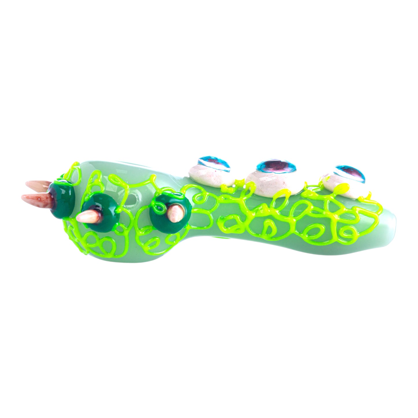 Decorative Glass Bowl with Three Eyes, YD5449