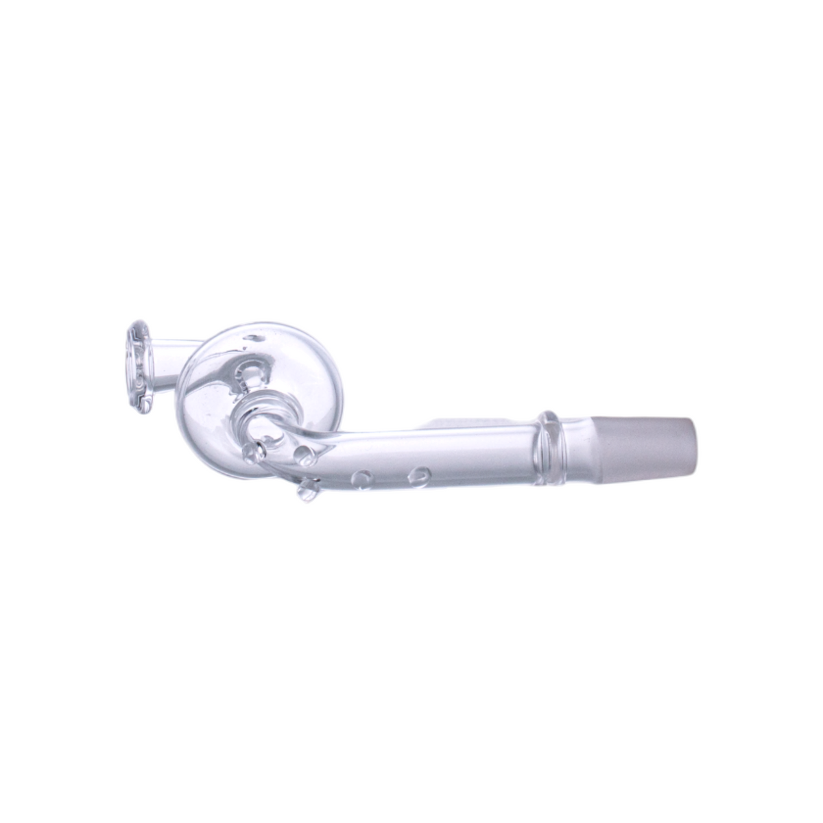 Clear Bowl Quartz Banger with Long Neck, 120mm, 35g