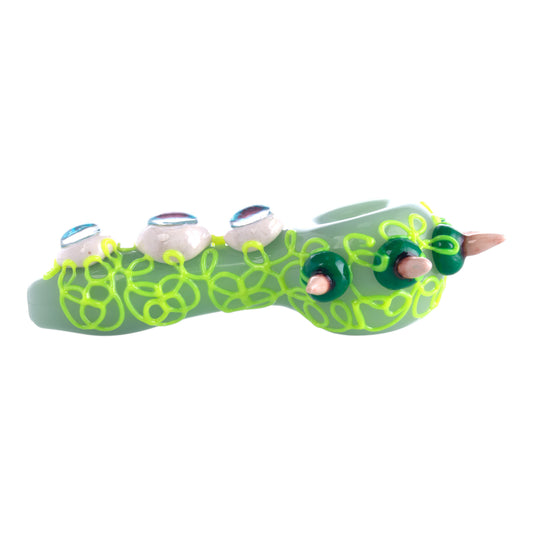 Decorative Glass Bowl with Three Eyes, YD5449