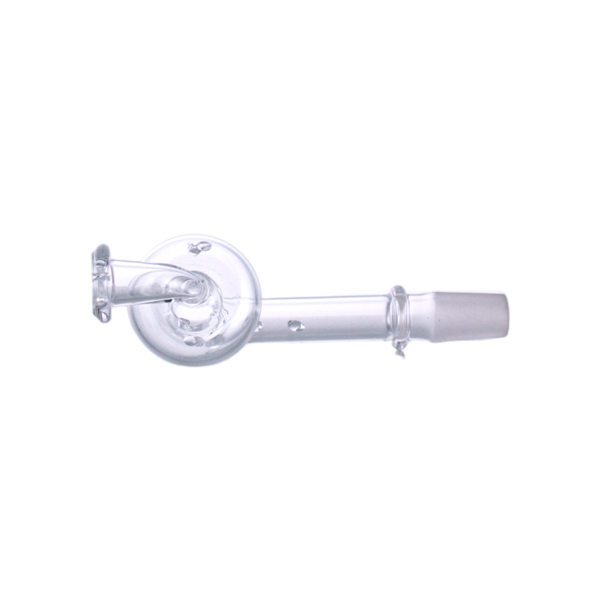 Clear Bowl Quartz Banger with Long Neck, 120mm, 35g