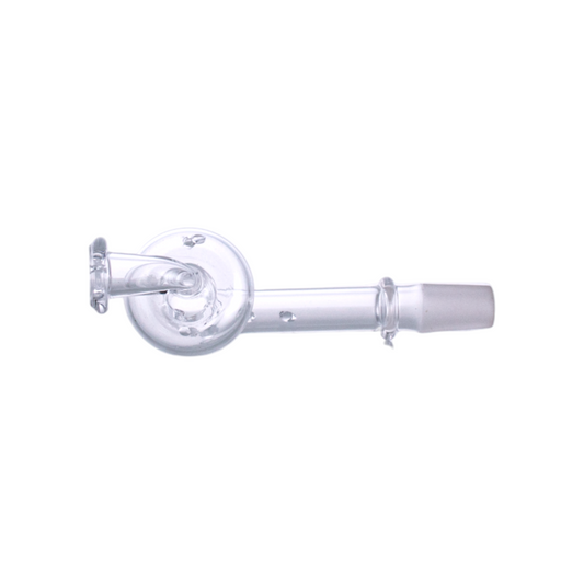 Clear Bowl Quartz Banger with Long Neck, 120mm, 35g