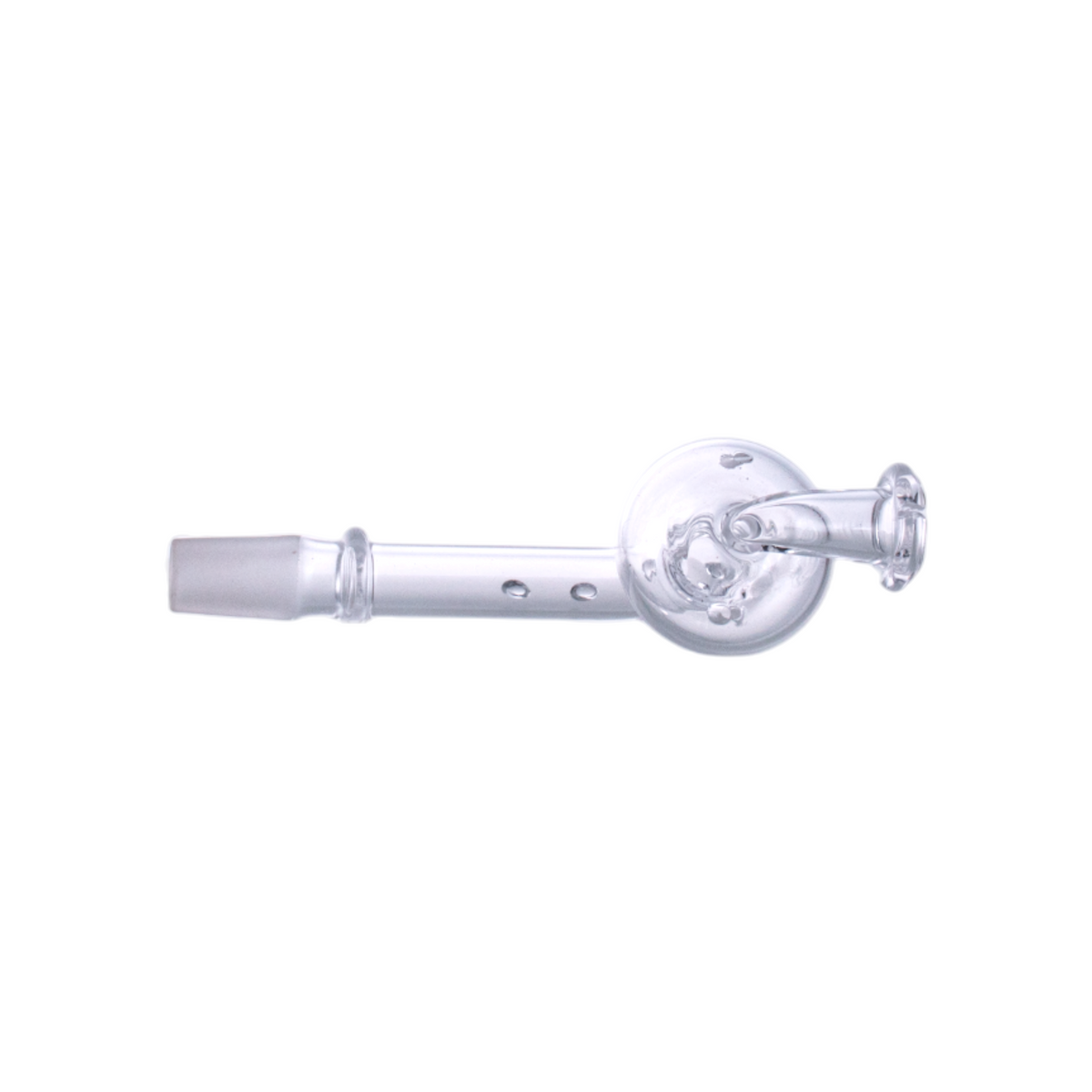 Clear Bowl Quartz Banger with Long Neck, 120mm, 35g