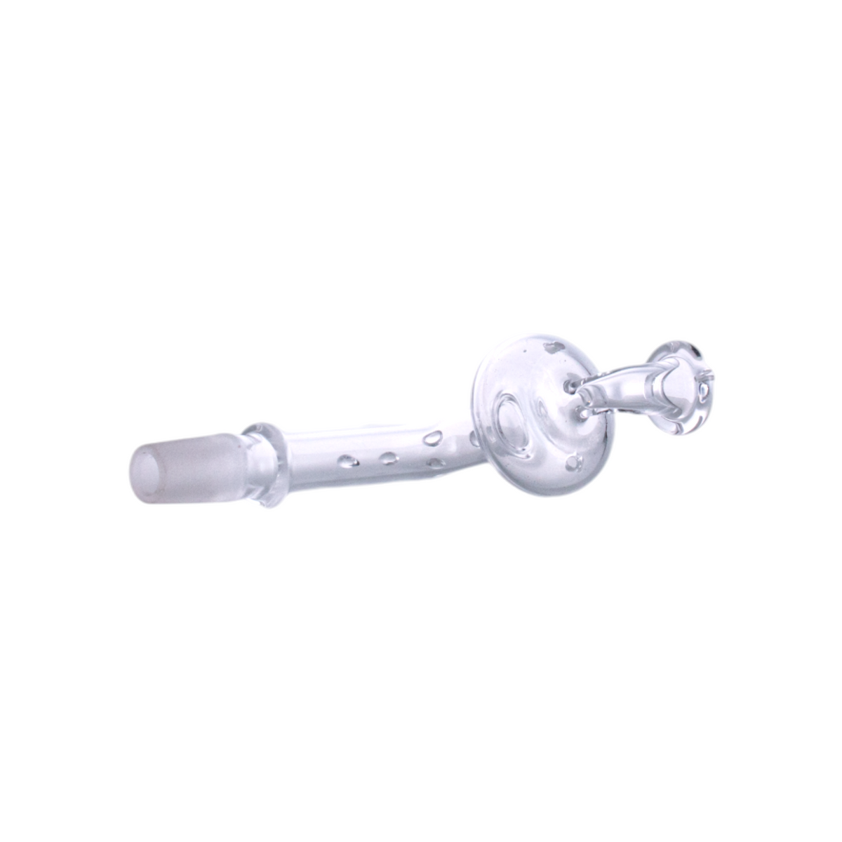 Clear Bowl Quartz Banger with Long Neck, 120mm, 35g