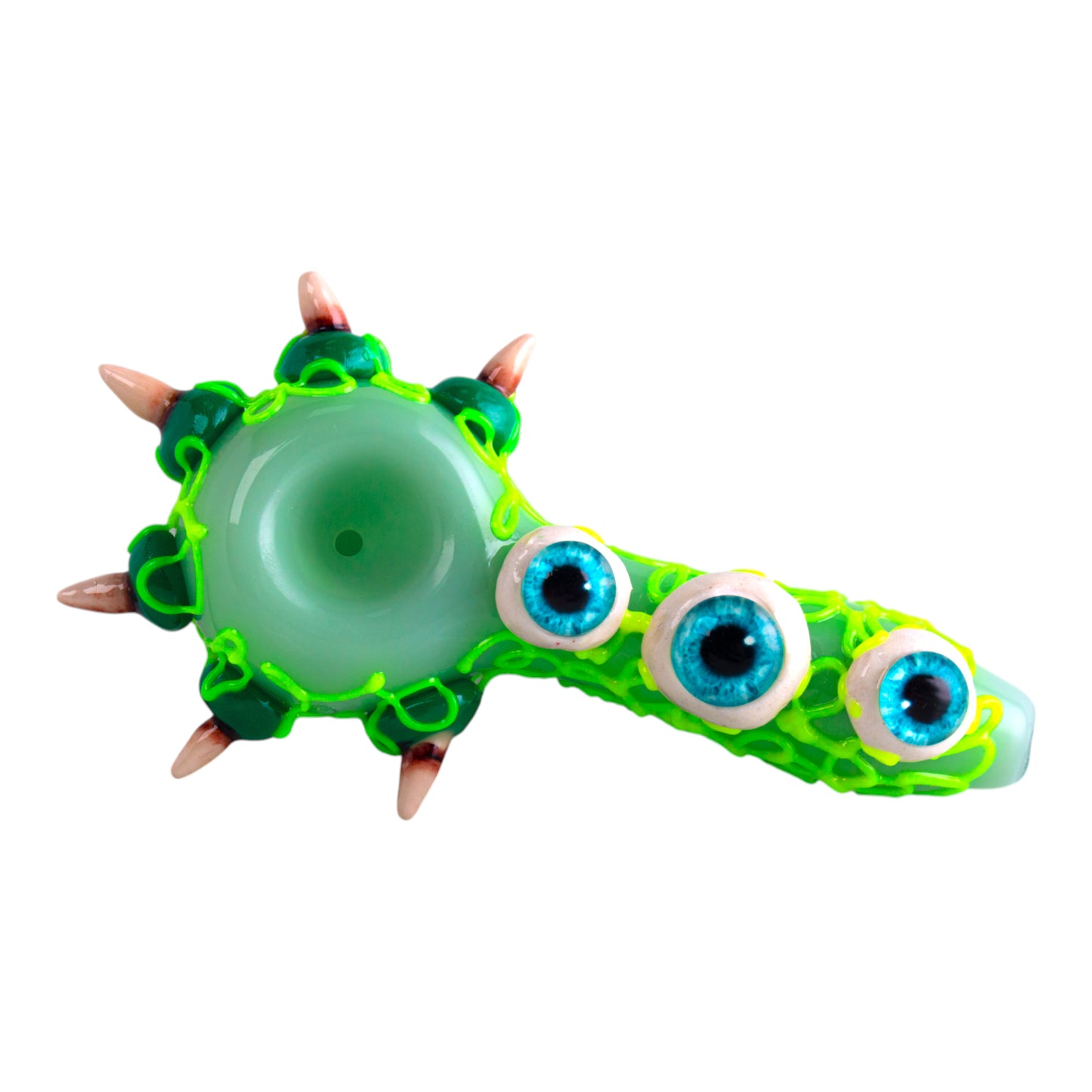 Decorative Glass Bowl with Three Eyes, YD5449