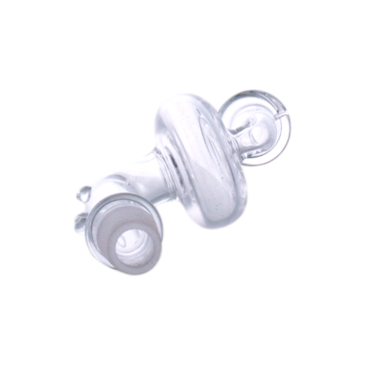 Clear Bowl Quartz Banger with Long Neck, 120mm, 35g