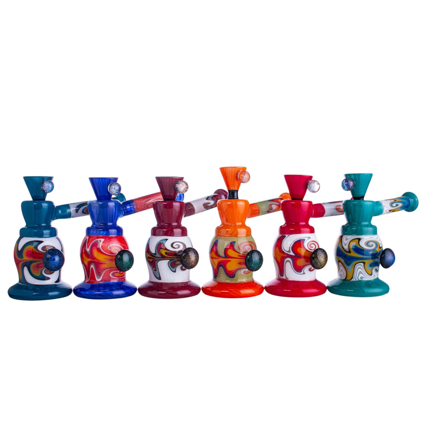 Hand-Blown Glass Bowl Collectible, YD5504