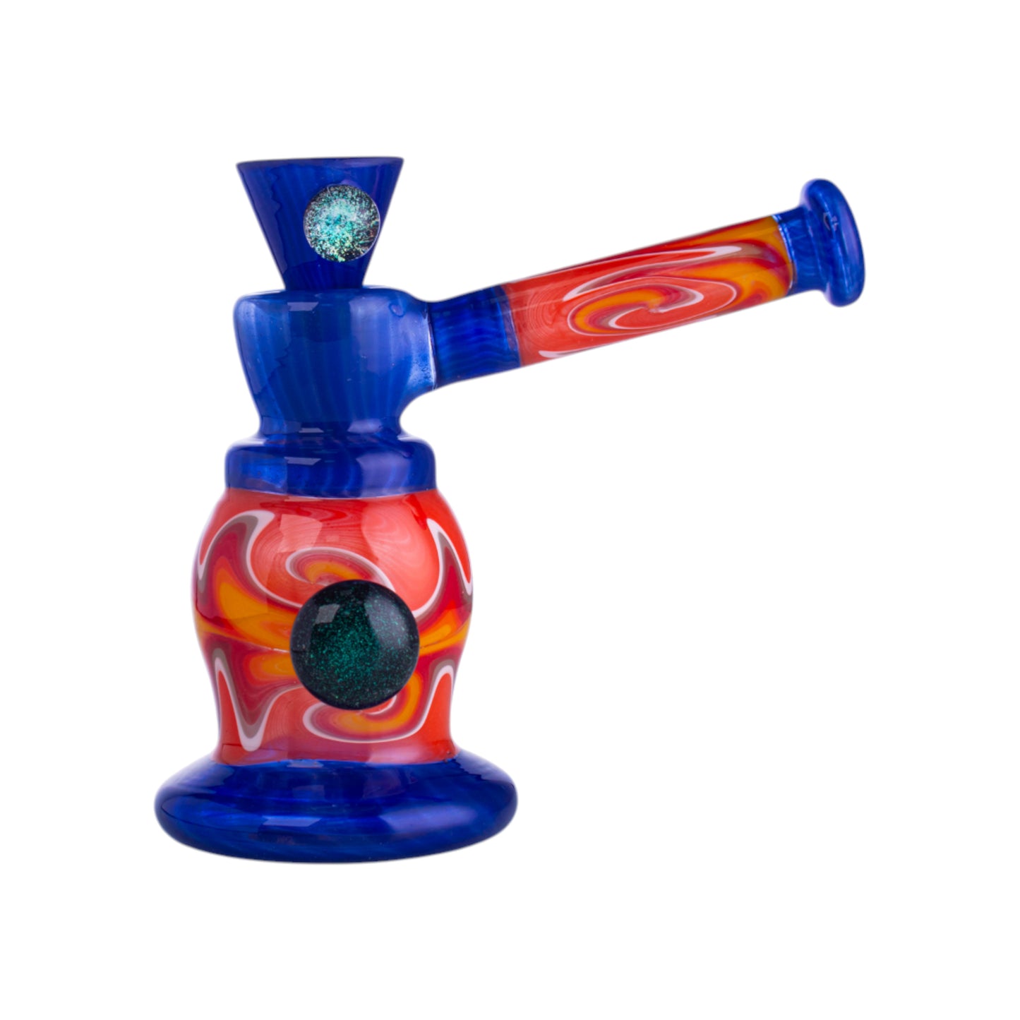Hand-Blown Glass Bowl Collectible, YD5504