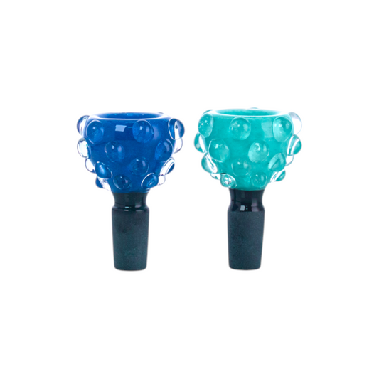 Textured Glass Hookah Bowl, 14mm Male Joint, PT7695