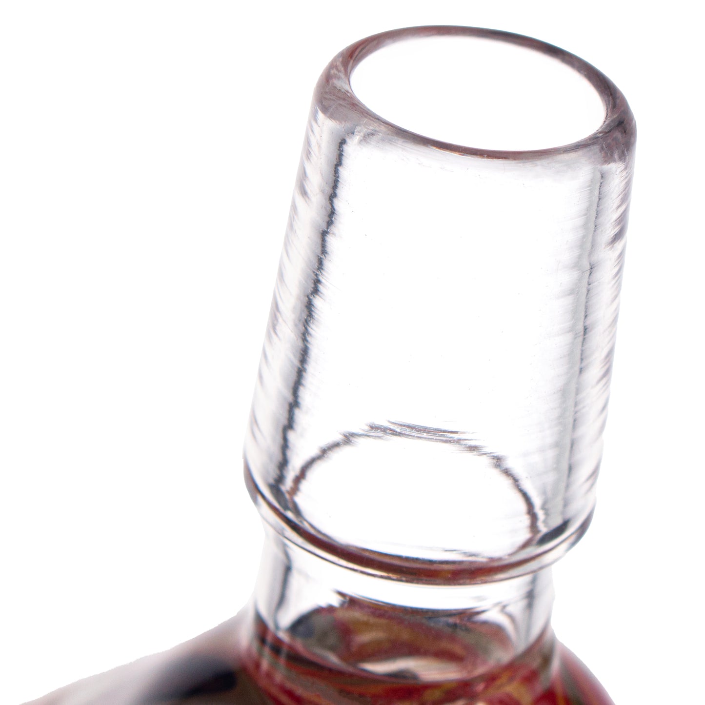Long Neck Colorful Glass Bowl Piece PT304