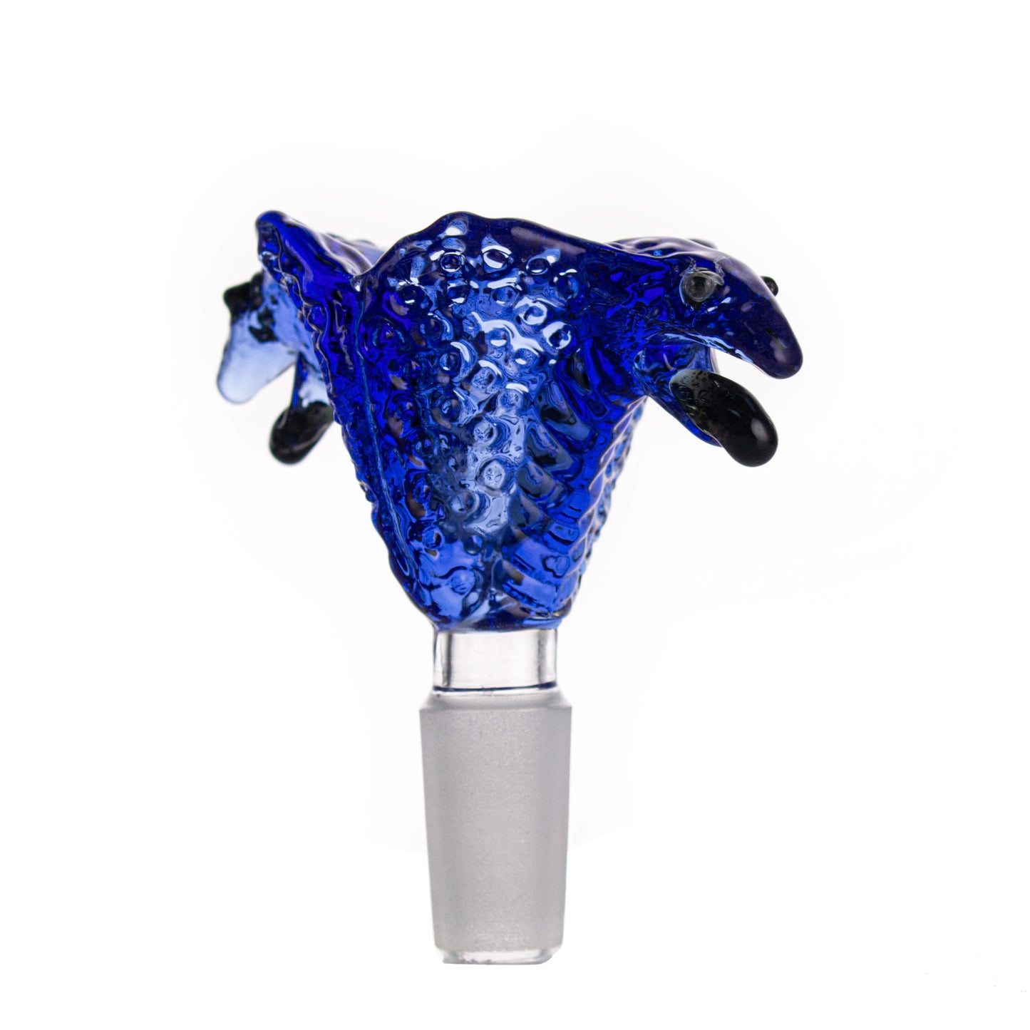 Double Snake Glass Bowl Piece PT5034