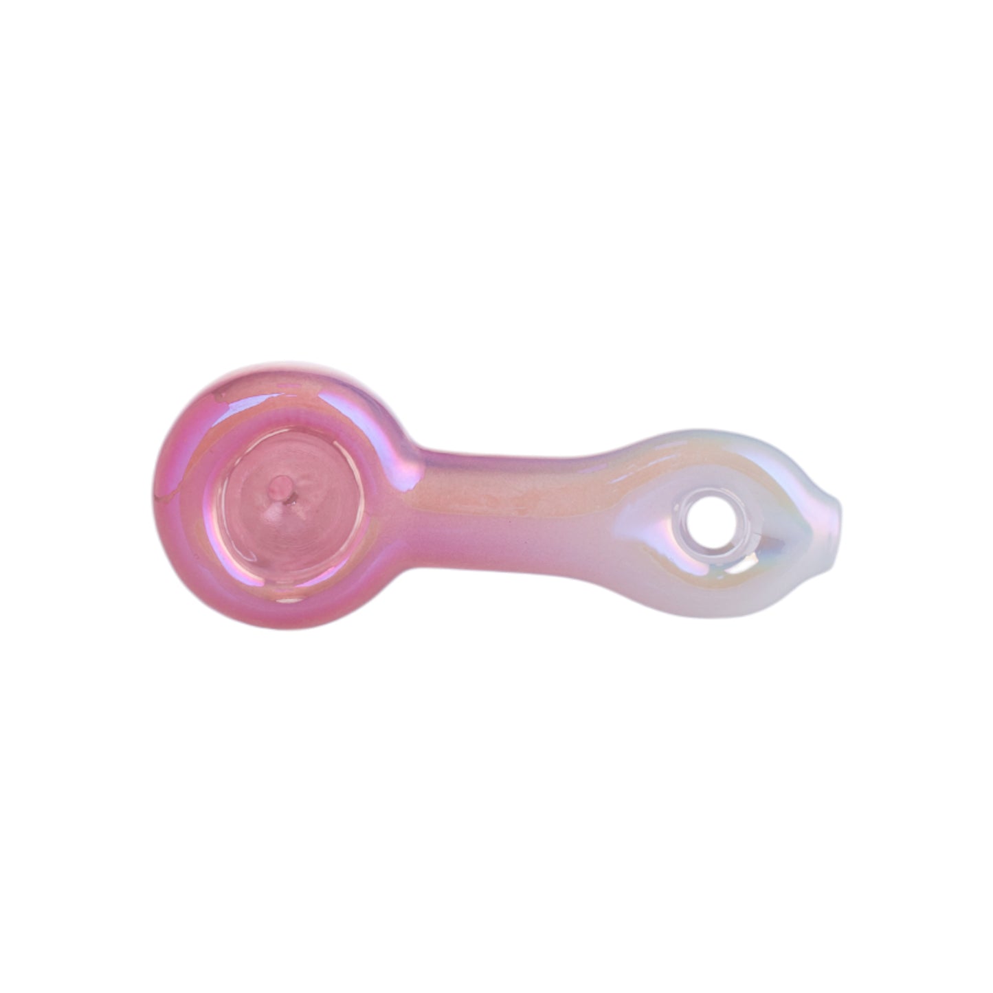 Hand-Blown Glass Bowl Collectible, YD8002（Random Color）