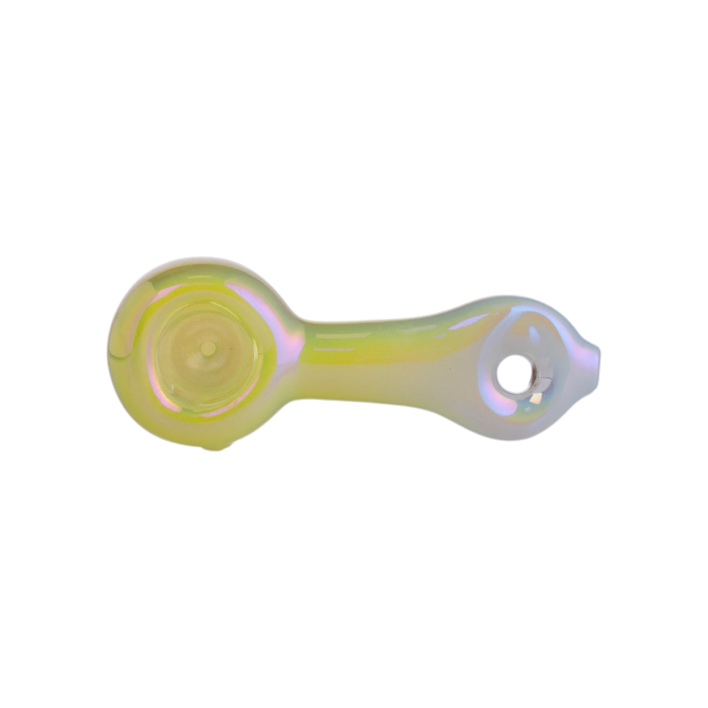 Hand-Blown Glass Bowl Collectible, YD8002（Random Color）