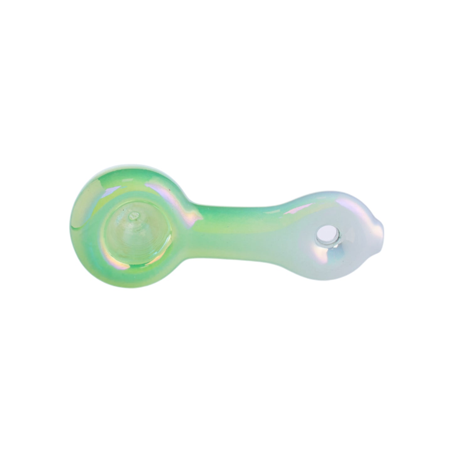 Hand-Blown Glass Bowl Collectible, YD8002（Random Color）
