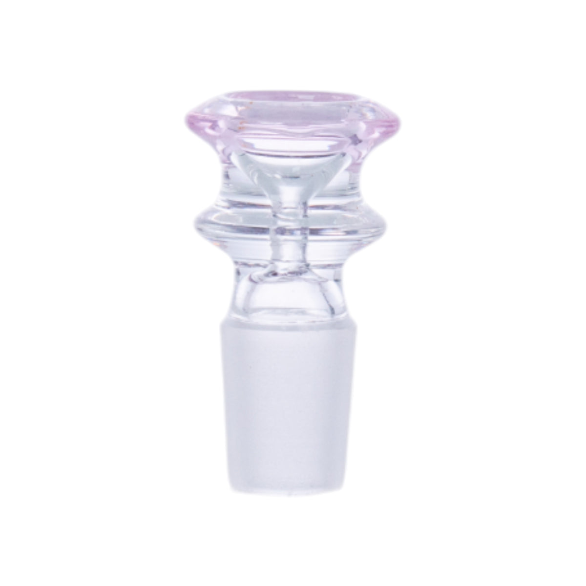 Diamond-Cut Glass Hookah Bowl, Frosted Joint, 14mm/18mm, PT1241（Random Color）