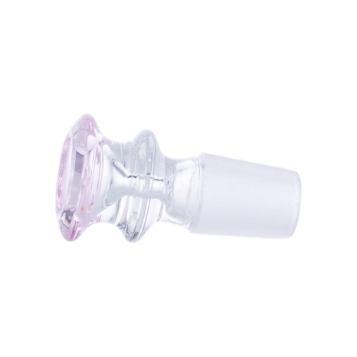 Diamond-Cut Glass Hookah Bowl, Frosted Joint, 14mm/18mm, PT1241（Random Color）