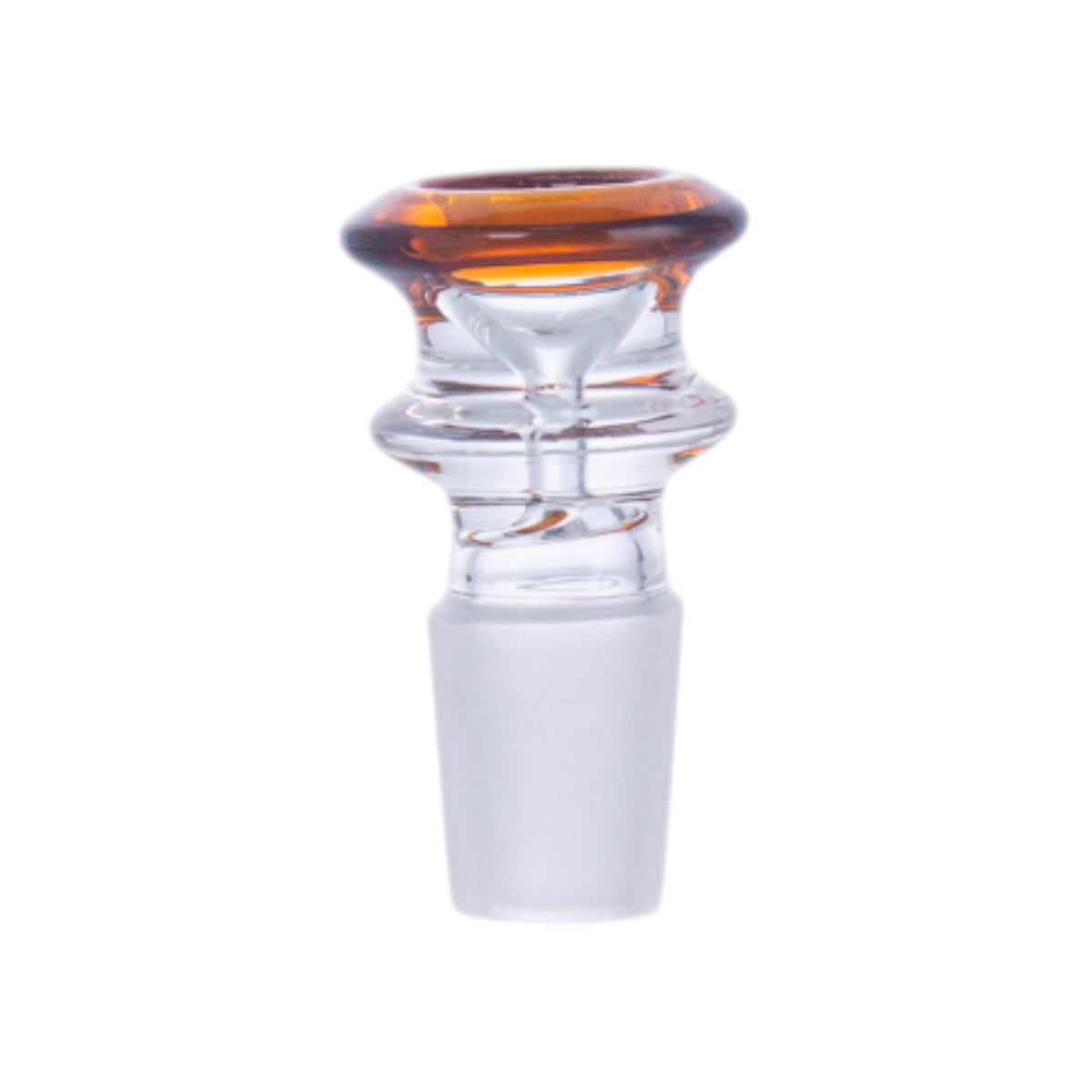 Diamond-Cut Glass Hookah Bowl, Frosted Joint, 14mm/18mm, PT1241（Random Color）
