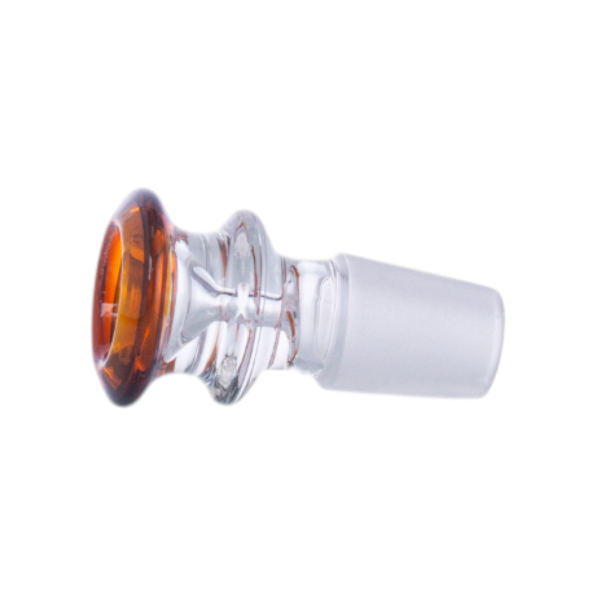 Diamond-Cut Glass Hookah Bowl, Frosted Joint, 14mm/18mm, PT1241（Random Color）