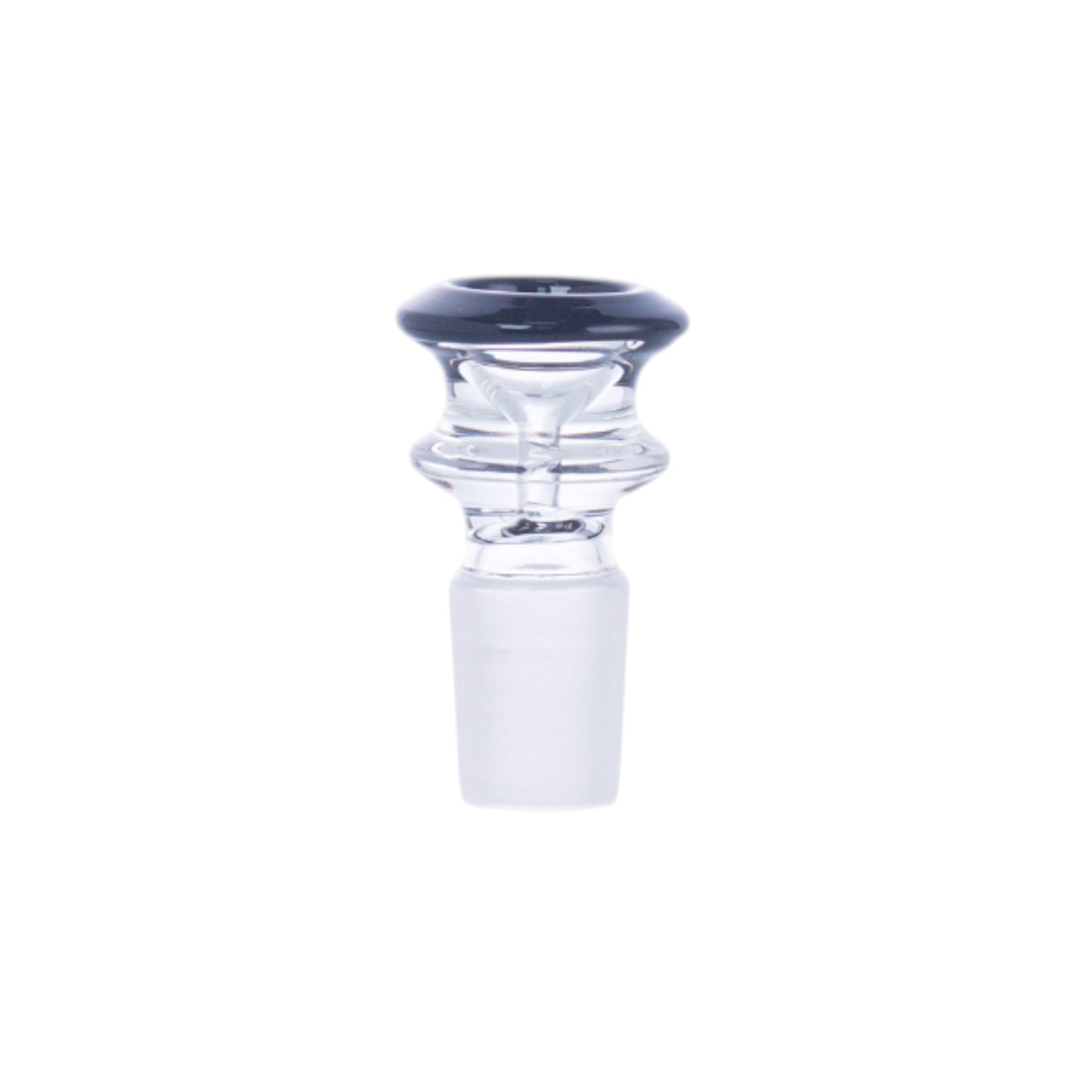 Diamond-Cut Glass Hookah Bowl, Frosted Joint, 14mm/18mm, PT1241（Random Color）