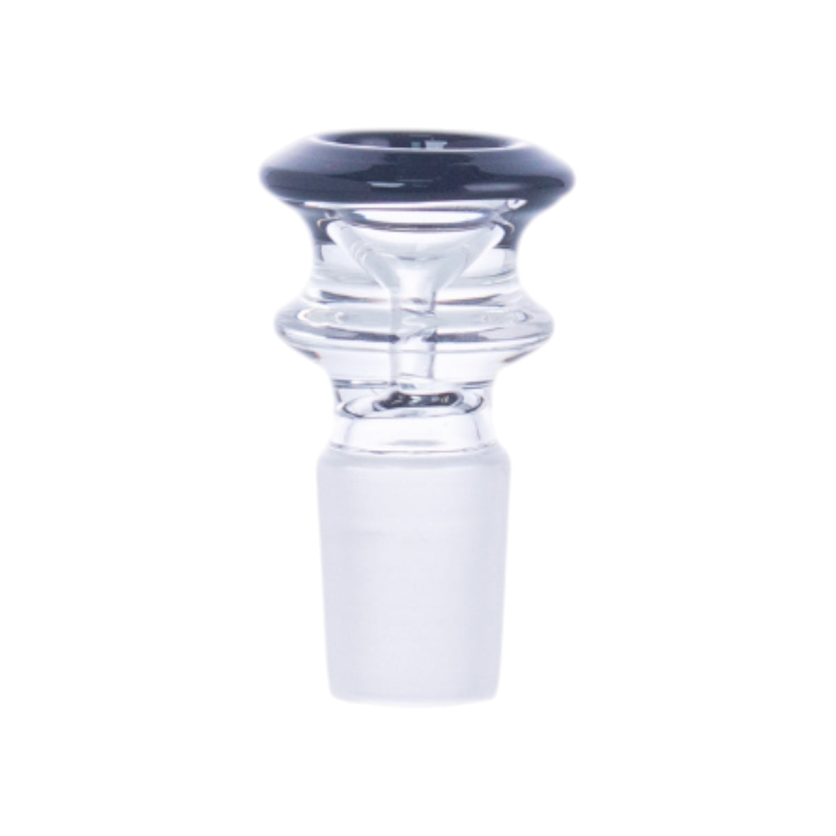 Diamond-Cut Glass Hookah Bowl, Frosted Joint, 14mm/18mm, PT1241（Random Color）