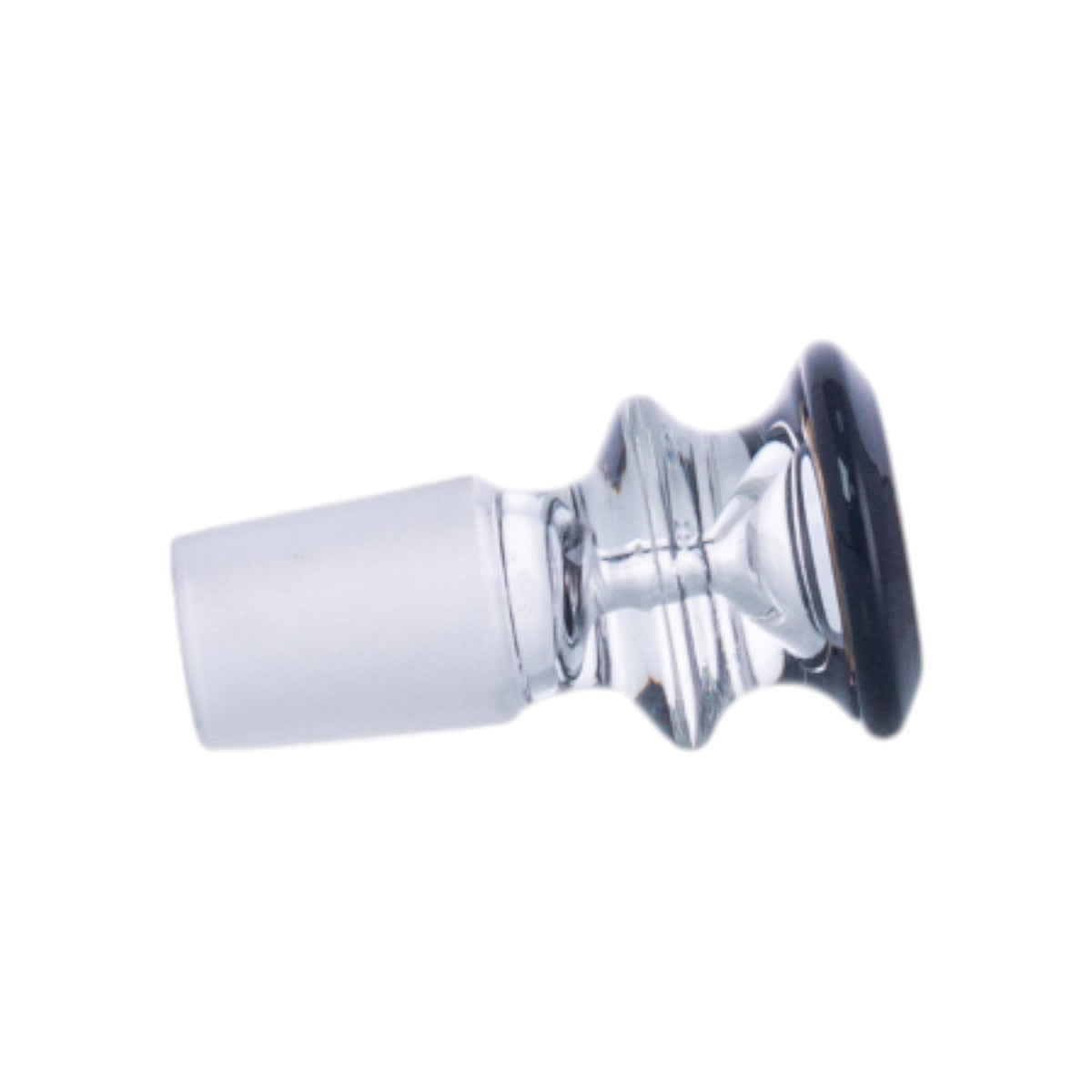 Diamond-Cut Glass Hookah Bowl, Frosted Joint, 14mm/18mm, PT1241（Random Color）