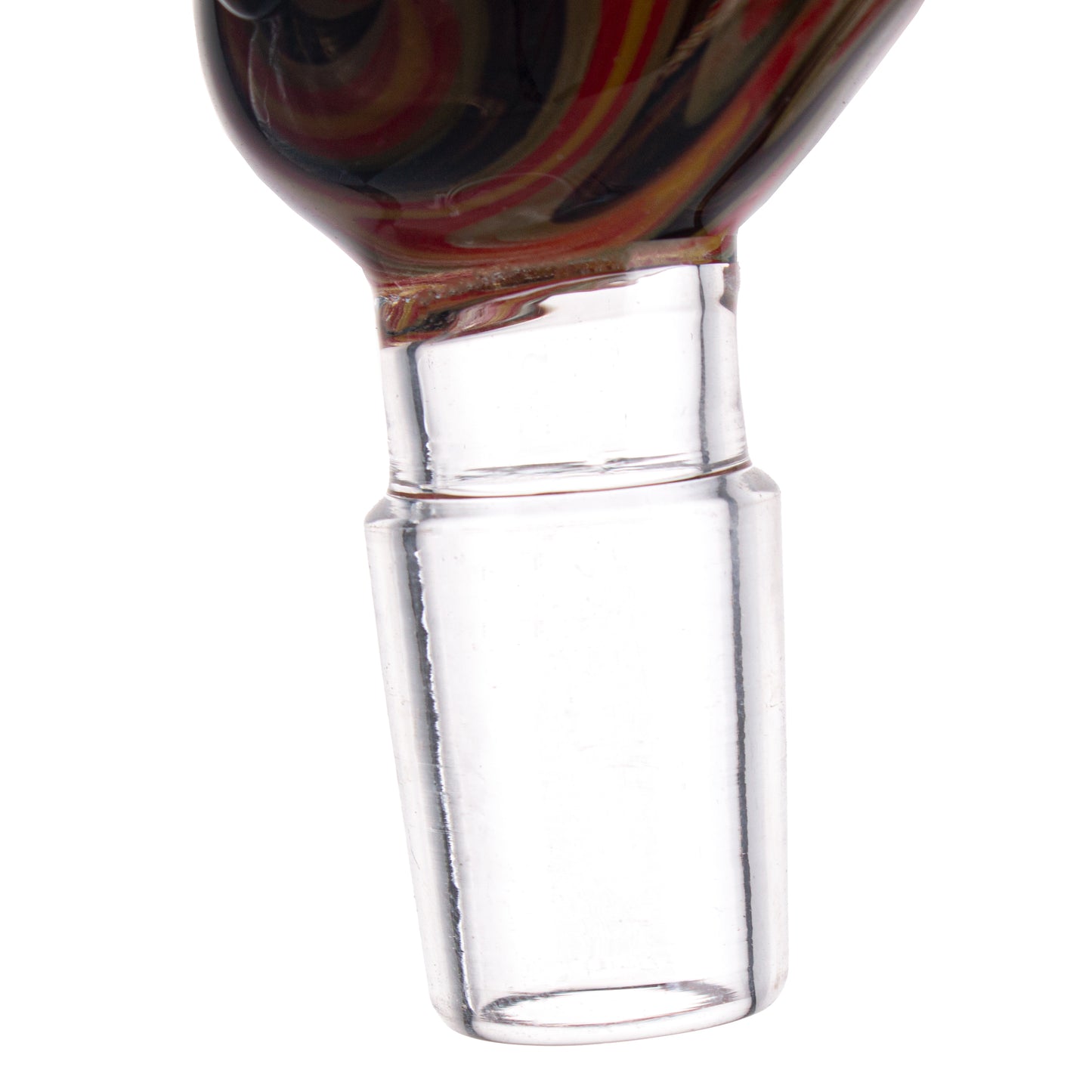 Long Neck Colorful Glass Bowl Piece PT304