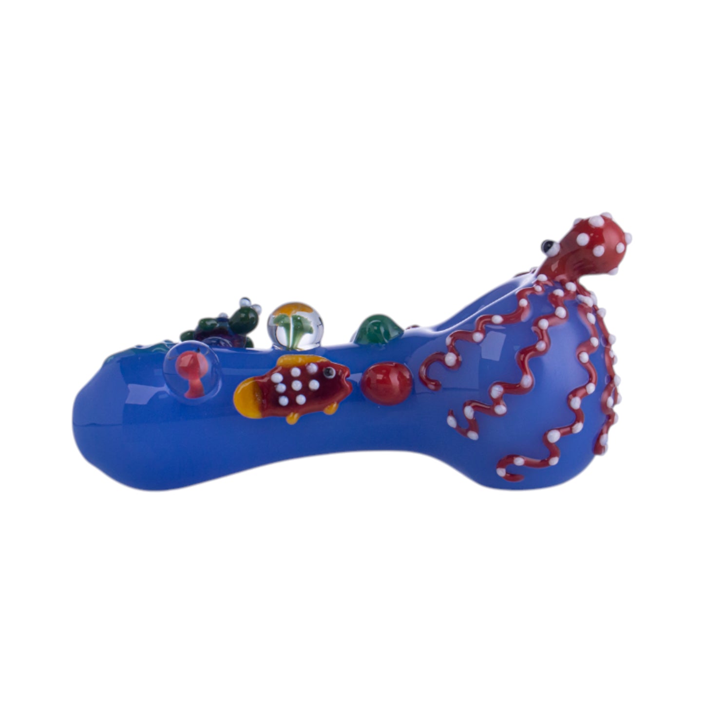 Handcrafted Glass Octopus Collectible, YD3629