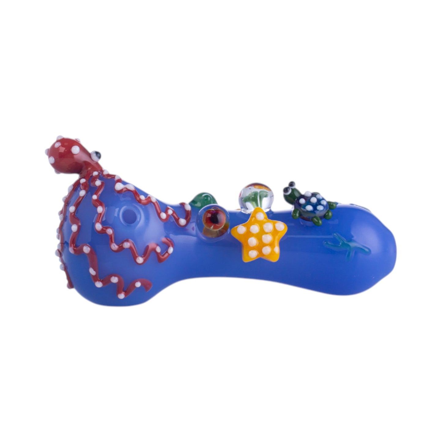 Handcrafted Glass Octopus Collectible, YD3629