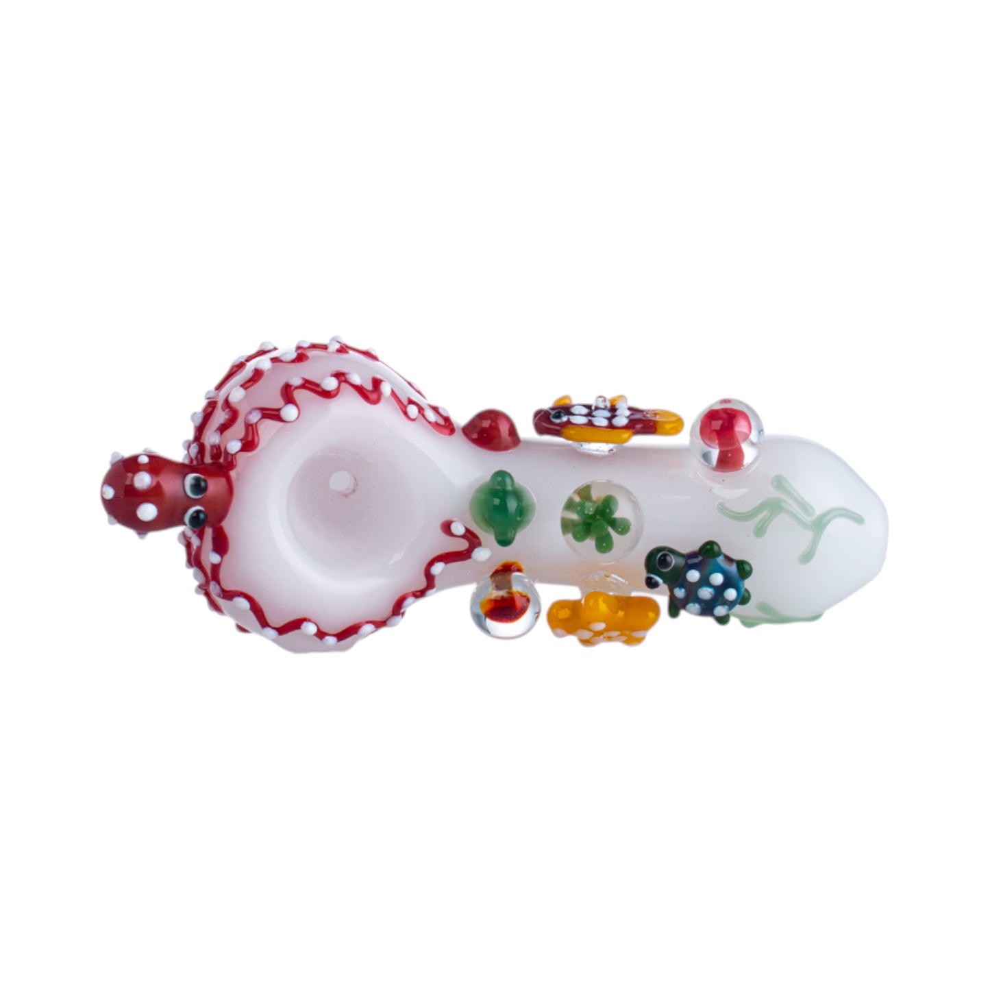 Handcrafted Glass Octopus Collectible, YD3629