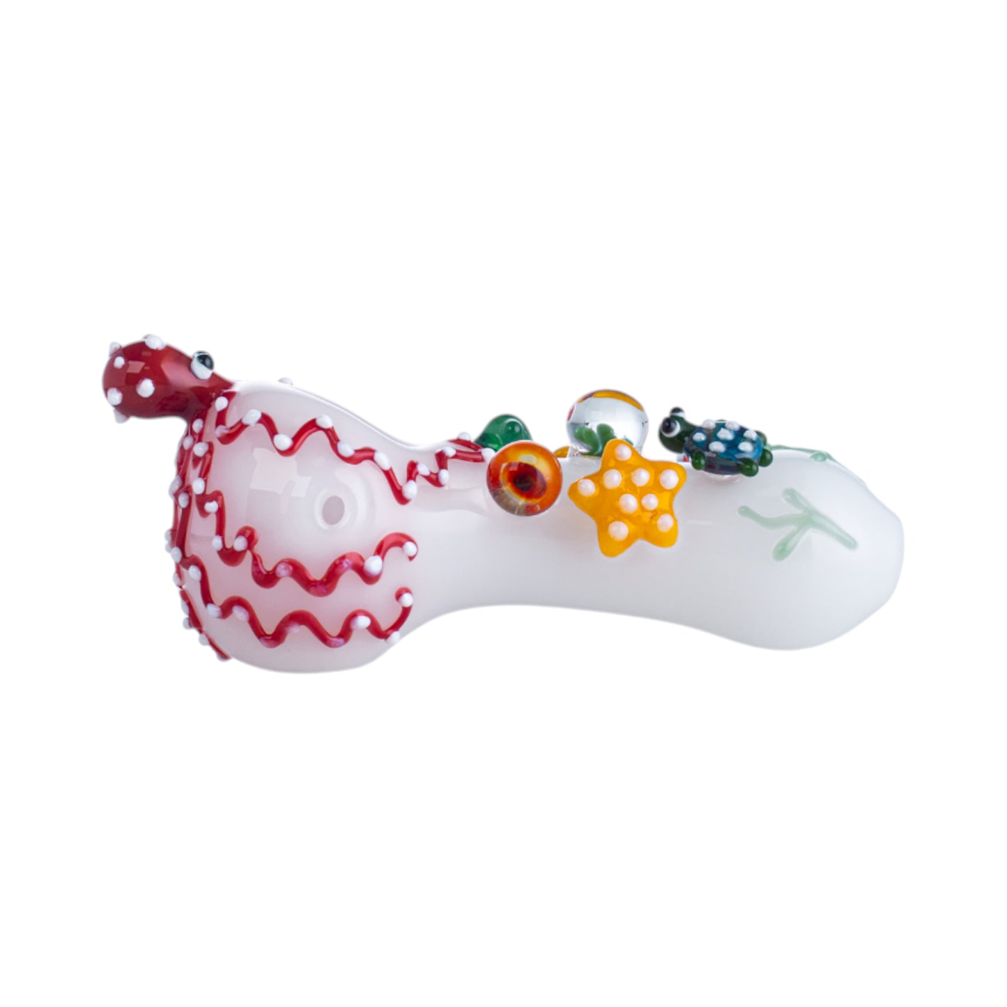 Handcrafted Glass Octopus Collectible, YD3629