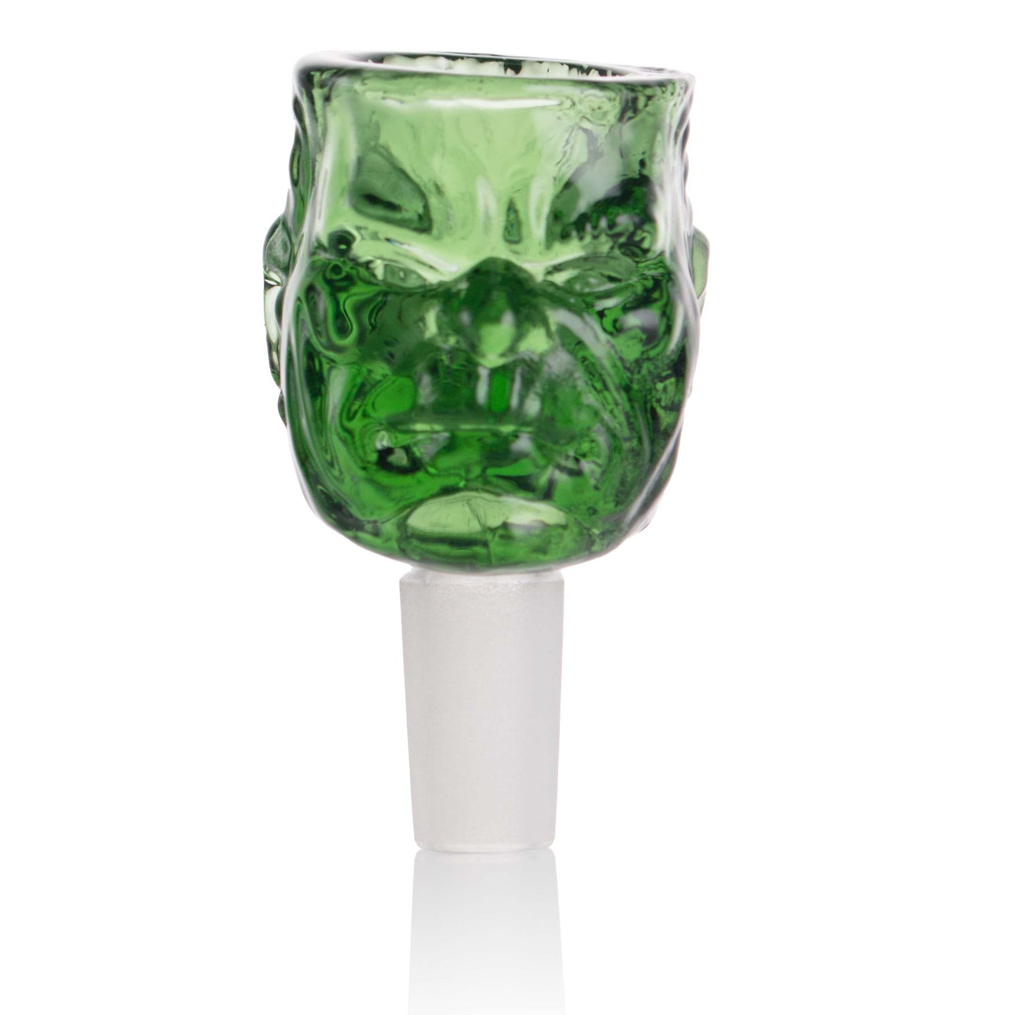 Solid Color Soldier Face Glass Bowl Piece PT4122
