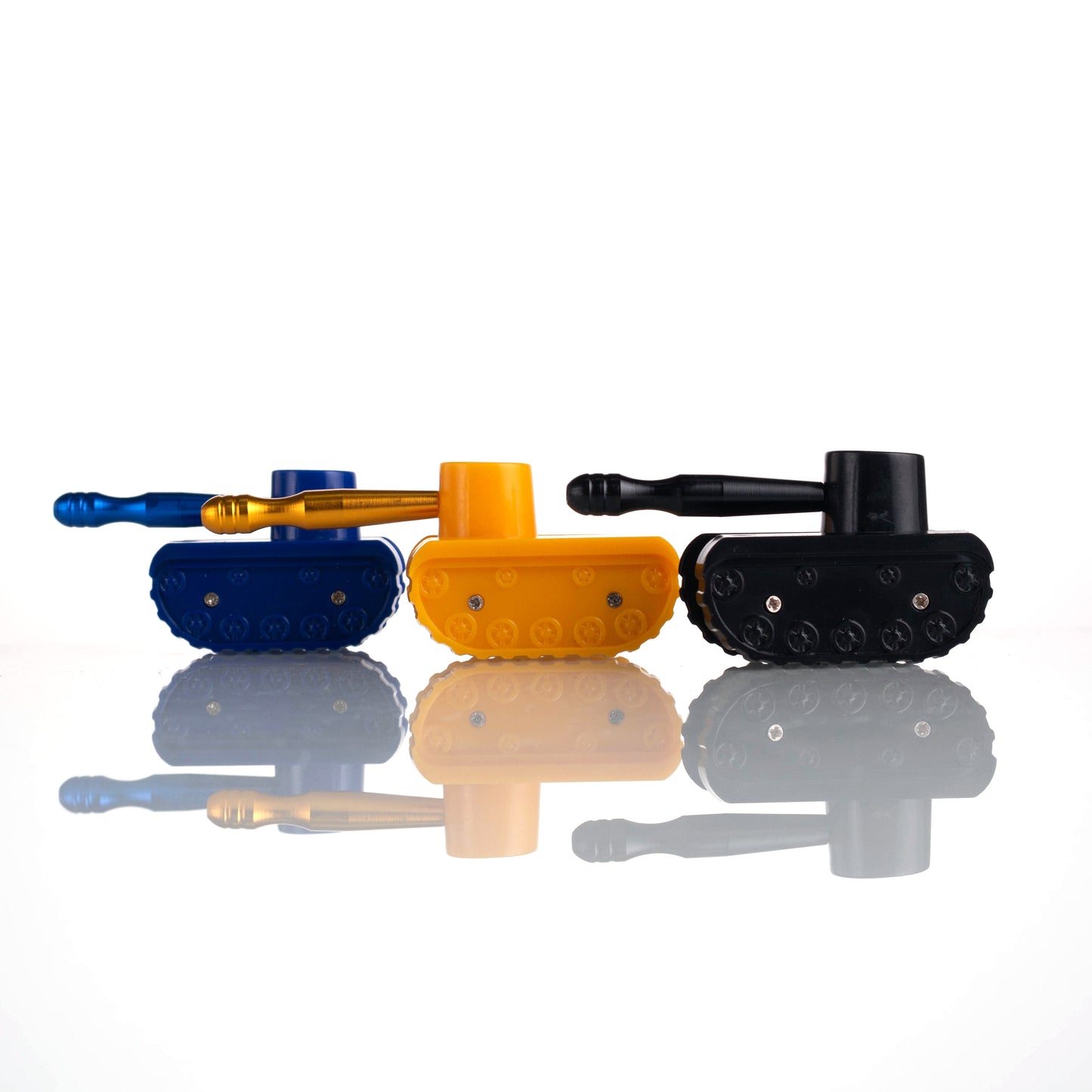 Glass Tobacco Pipe - Handheld Borosilicate Glass Smoking Pipe YD4552