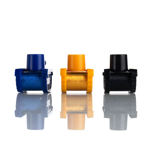 Glass Tobacco Pipe - Handheld Borosilicate Glass Smoking Pipe YD4552